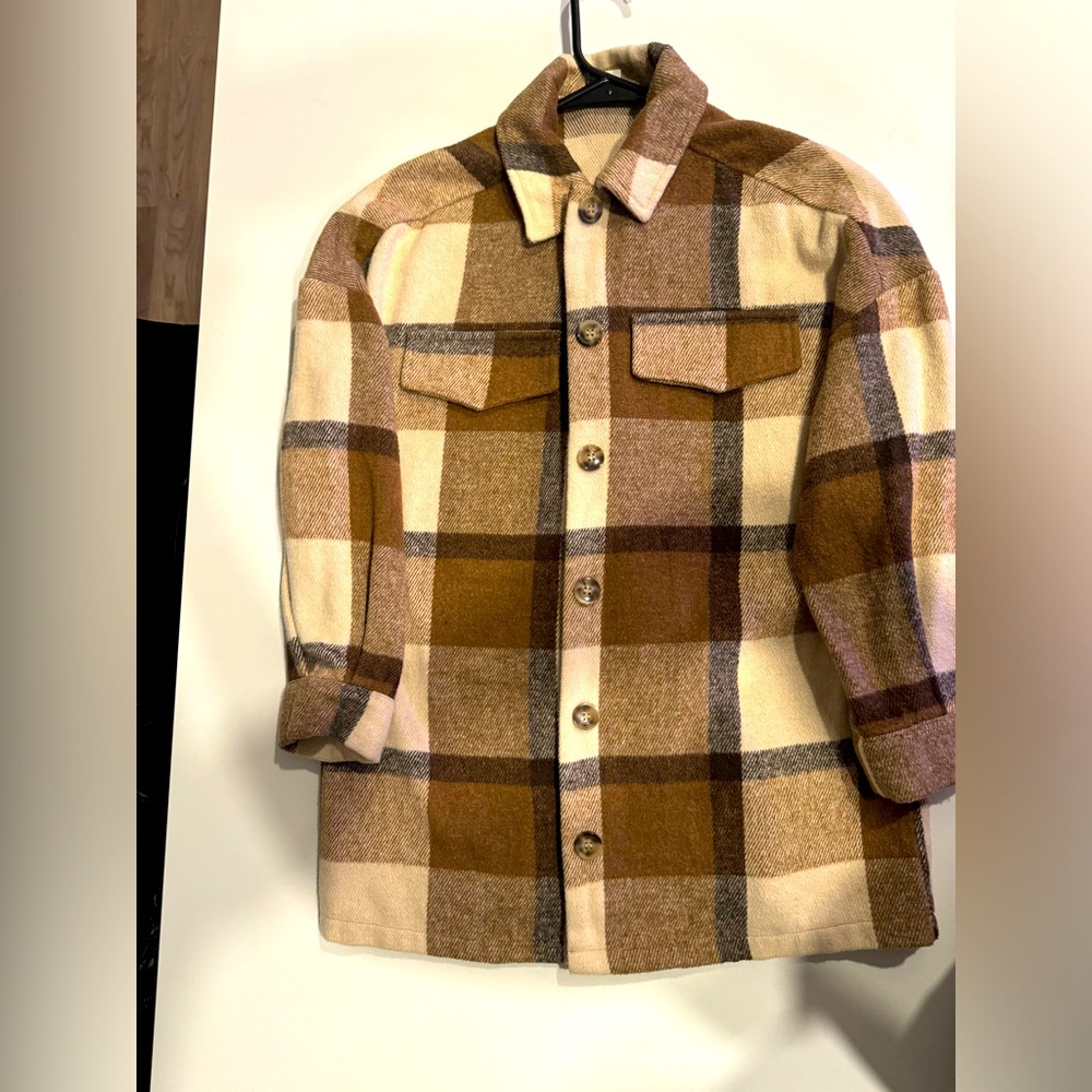 Kids unisex button up